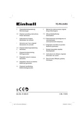 EINHELL TC-PG 25/E5 Original Operating Instructions