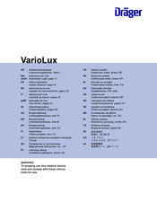 Dräger VarioLux Instructions For Use Manual