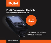 Rollei Pro Transmitter Mark IIs Manual
