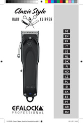 EFALOCK Professional Classic Style User Manual
