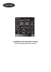 Carrier AquaSnap 30AWH-R Installation And Operation Manual