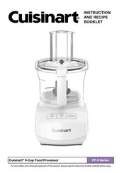 Cuisinart FP-9CFBK Instruction And Recipe Booklet