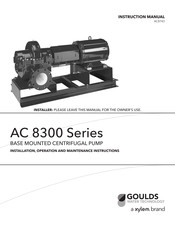 Xylem GOULDS AC8743 Instruction Manual