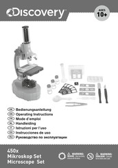 Discovery 450x Operating Instructions Manual