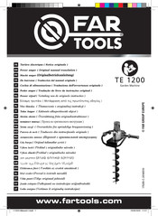 Far Tools TE 1200 Original Manual