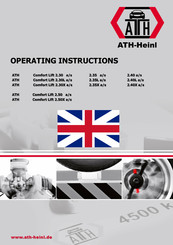 Ath-Heinl Comfort Lift 2.30L a/s Operating Instructions Manual
