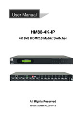 Eurosound HM88-4K-IP User Manual