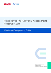 Ruijie Reyee RG-RAP73HD Configuration Manual