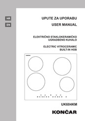 Koncar UK604KM User Manual