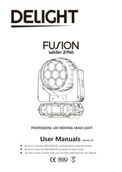 delight FUSION WASH Z-740 User Manual