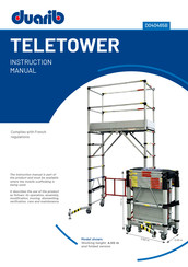 Duarib TELETOWER D040465B Instruction Manual