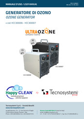 Tecnosystemi Happy Clean UltraOzone HCC300006 User Manual