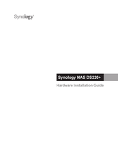 Synology NAS DS220+ Hardware Installation Manual