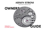 Armin Strom TRIBUTE 1 Owner's Manual