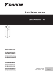 Daikin Altherma EHVZ-D6VG Installation Manual