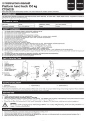 Metro DataVac CT0002B Instruction Manual