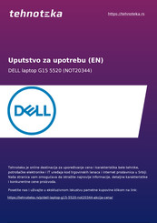 Dell NOT20344 Setup And Specifications