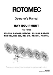 Rotomec RS2-05L Operator's Manual