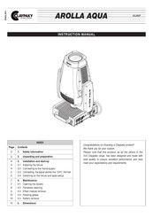 ARRI CL3027 Instruction Manual