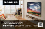 Sanus VSF409 Instruction Manual