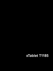 MSI xTablet T1185 User Manual