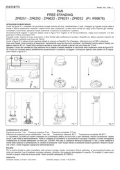 Zucchetti ZP6251 Assembly Instructions