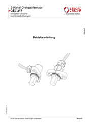 Lenord+Bauer GEL 247 Operating Instructions Manual