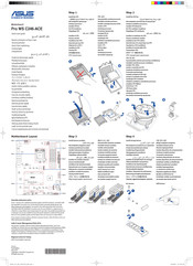 Asus Pro WS C246-ACE Quick Start Manual
