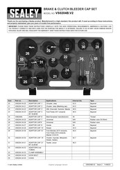 Sealey VS0204B.V2 Manual