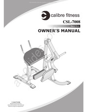 Calibre Fitness CSL-7008 Owner's Manual