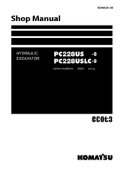 Komatsu ecot3 PC228US-8 Shop Manual