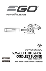 Ego LB5754 Operator's Manual