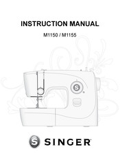 Singer M1150 Instruction Manual