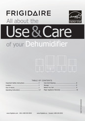 Frigidaire CAD504TDD Use & Care Manual