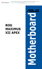Asus ROG MAXIMUS XII APEX Instruction Manual