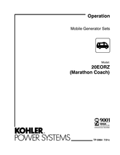 Kohler 20EORZ Operation