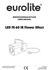 EuroLite LED FE-60 IR Flower Effect User Manual
