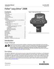 Emerson Fisher easy-Drive 200R Instruction Manual