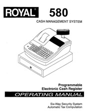 Royal 580 Operating Manual
