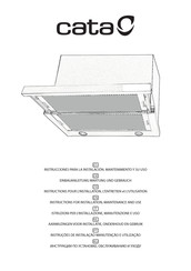 Cata TFH 6430 X Instructions For Installation, Maintenance And Use