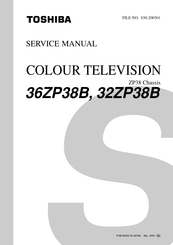 Toshiba 32ZP38 Service Manual