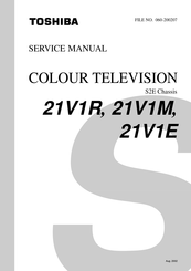 Toshiba 21V1M Service Manual