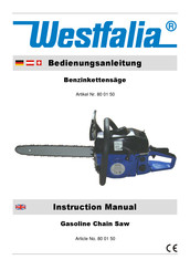 Westfalia 80 01 50 Instruction Manual