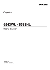 Dukane 6538HL User Manual