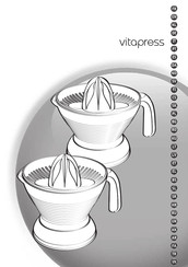 TEFAL vitapress ZP300138 Manual