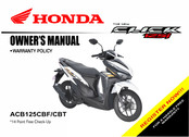 Honda Click125i 2022 Owner's Manual