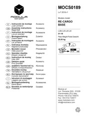 Modula MOCS0189 Assembly Instructions Manual