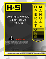 H&S FF6120 Operator's Manual