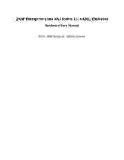 QNAP ES1642dc Hardware User Manual