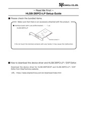 Step Technica HLSB-36PCI-LP Setup Manual